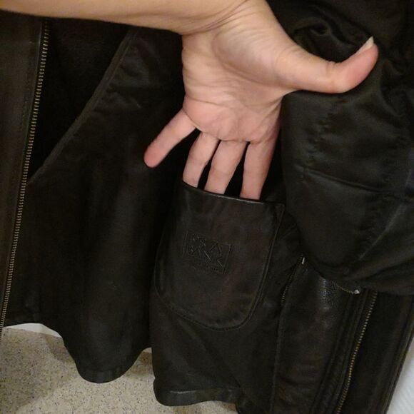 Jos Bank Leather Jacket Size XL - Picture 8 of 11